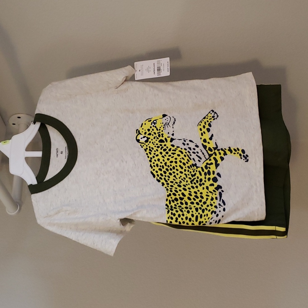 Carters 4T Boys 2 Piece Outfit